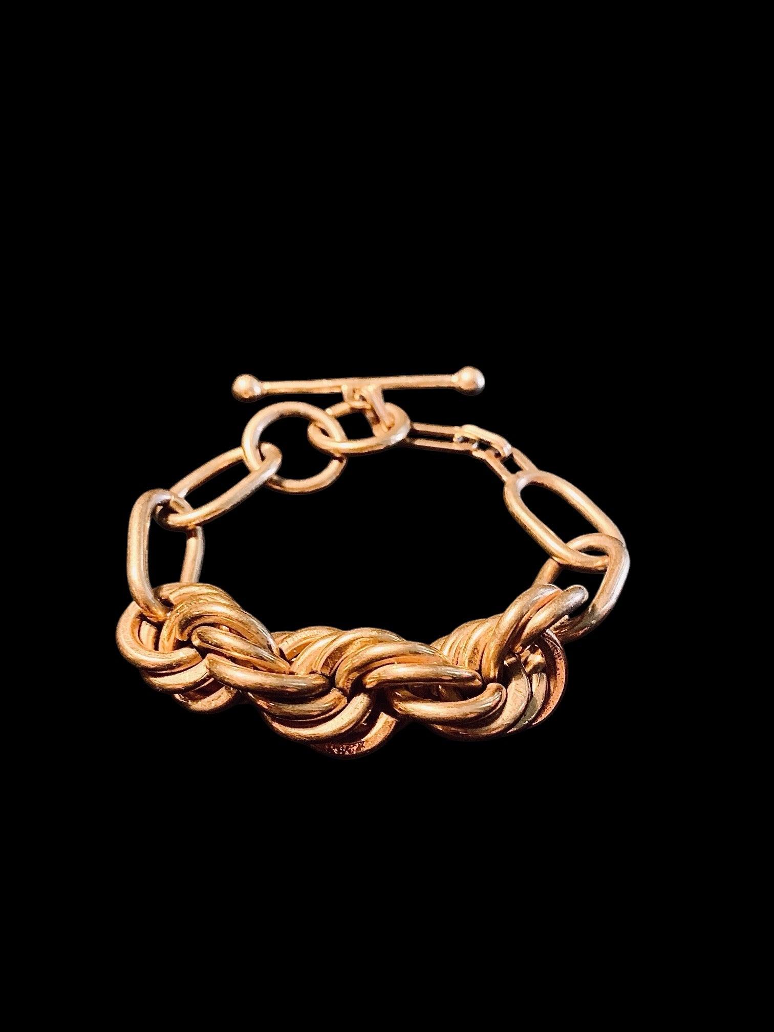 bracelet plaqué or