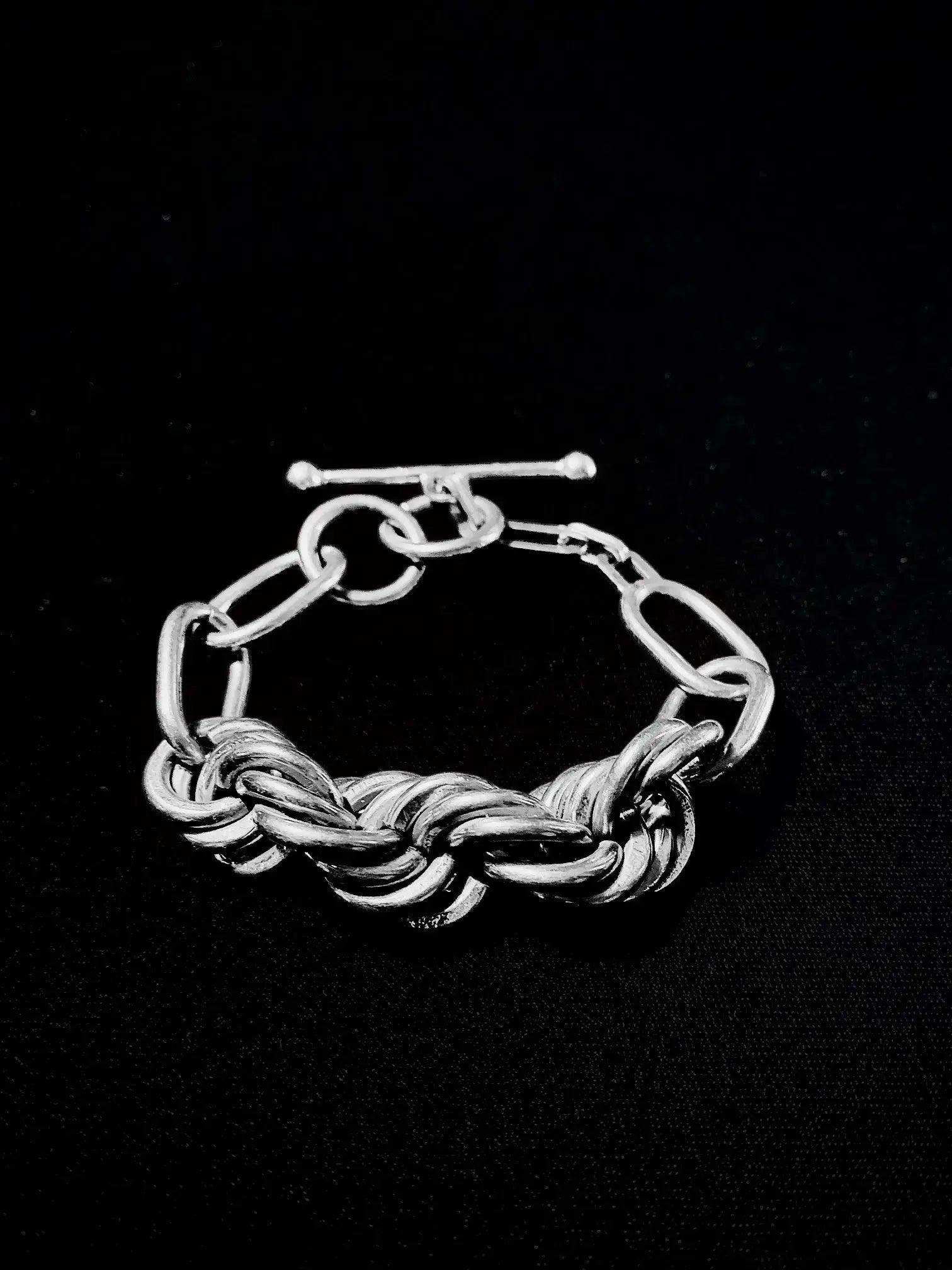 bracelet plaqué argent